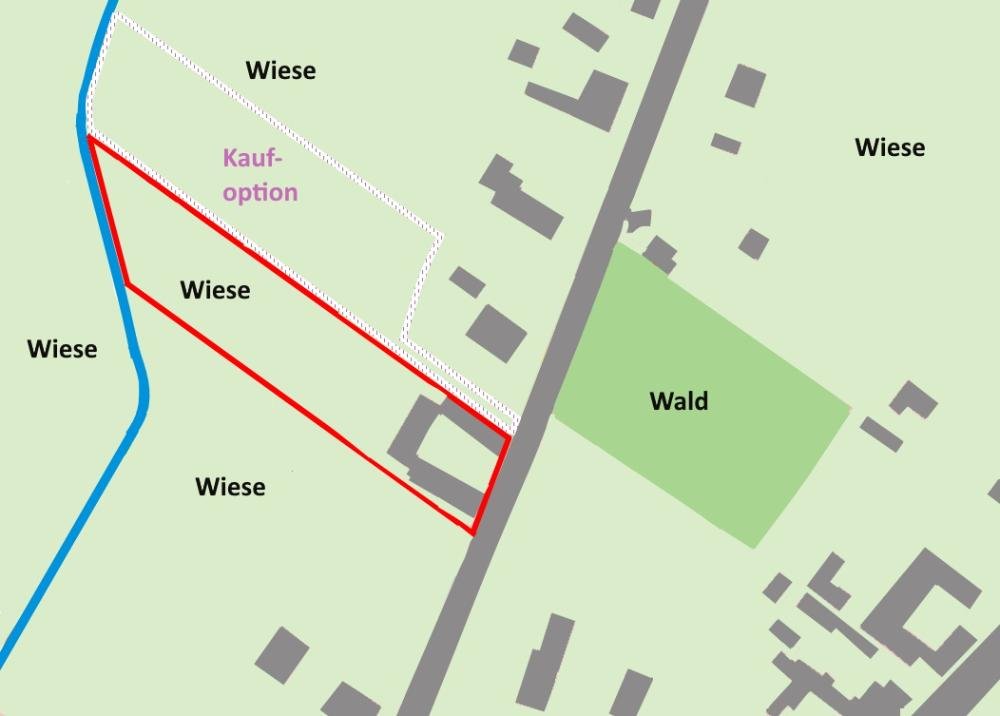 Interessanter 3-Seiten-Bauernhof mit angrenzender Wiese in Rohne