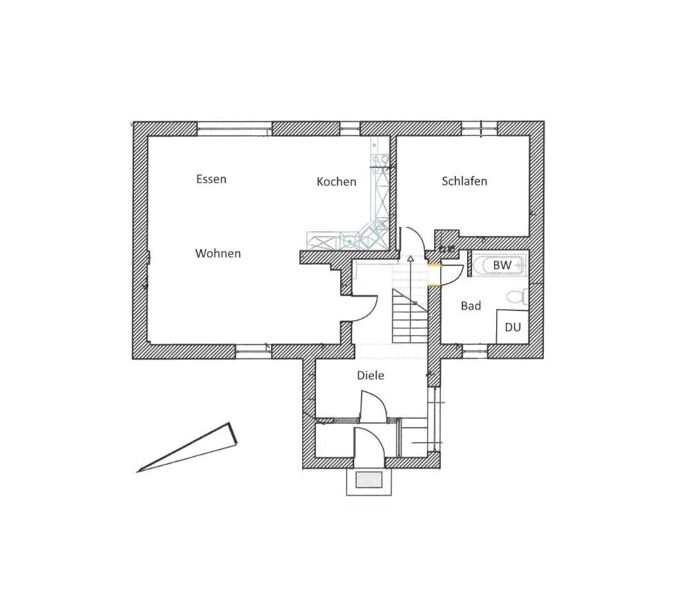 Haupthaus Grundriss EG