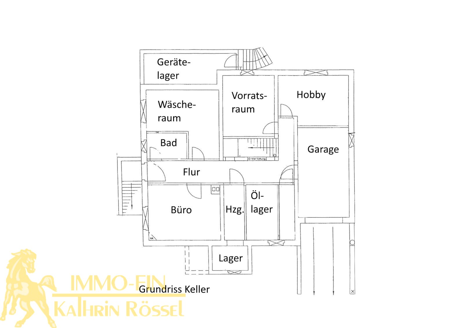 Grundriss Kellergeschoss