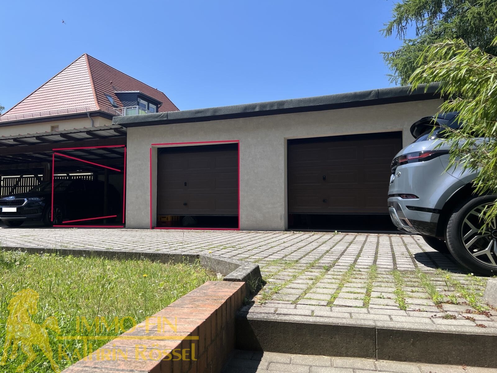Markierung Garage und Stellplatz Markierung Garage und Stellplatz