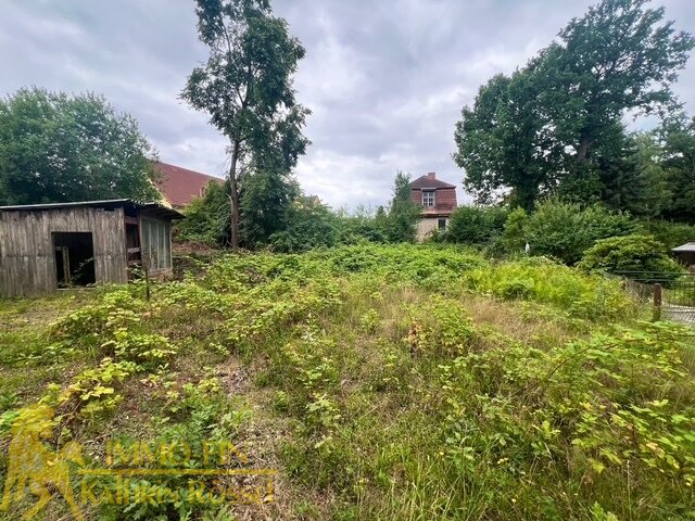 Blick von der Kleingartenanlage auf das Wohnhaus Blick von der Kleingartenanlage auf das Wohnhaus