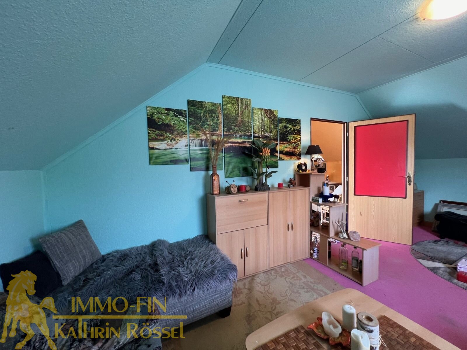 DG: Zimmer Rtg. Ost - Blick vom Fenster DG: Zimmer Rtg. Ost - Blick vom Fenster