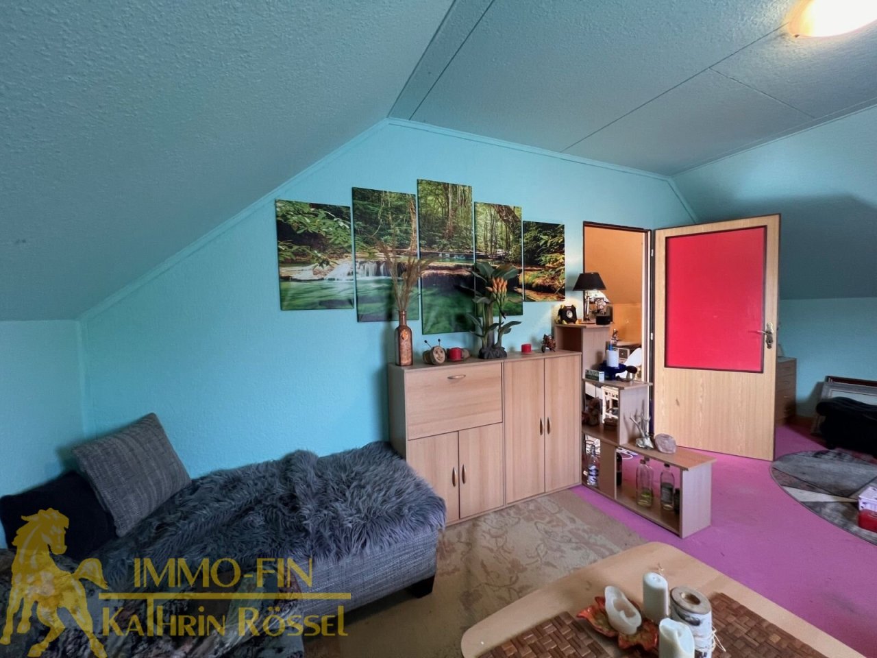 DG: Zimmer Rtg. Ost - Blick vom Fenster DG: Zimmer Rtg. Ost - Blick vom Fenster