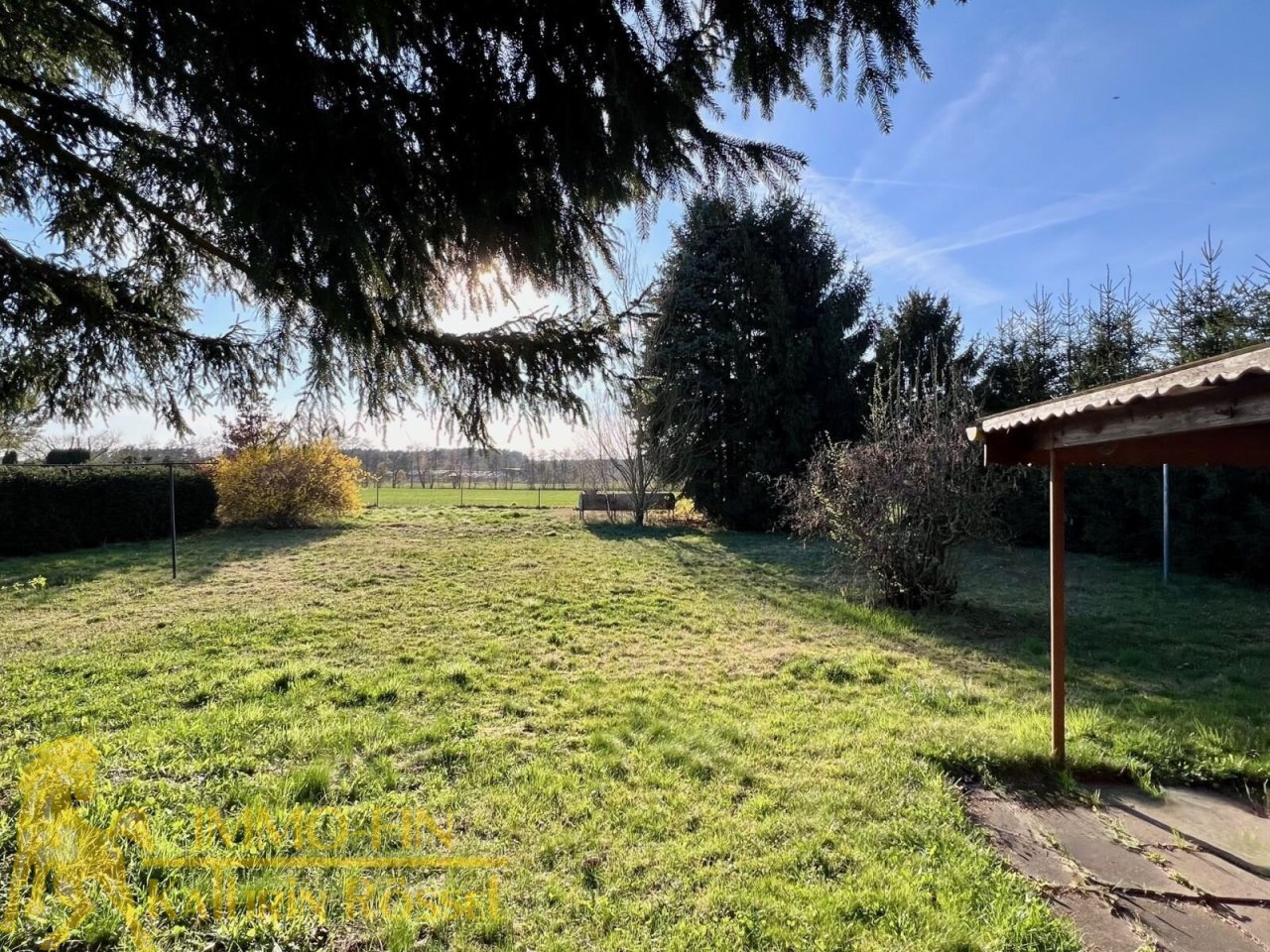 unverbaubarer Blick vom Sitzbereich in Rtg. West 