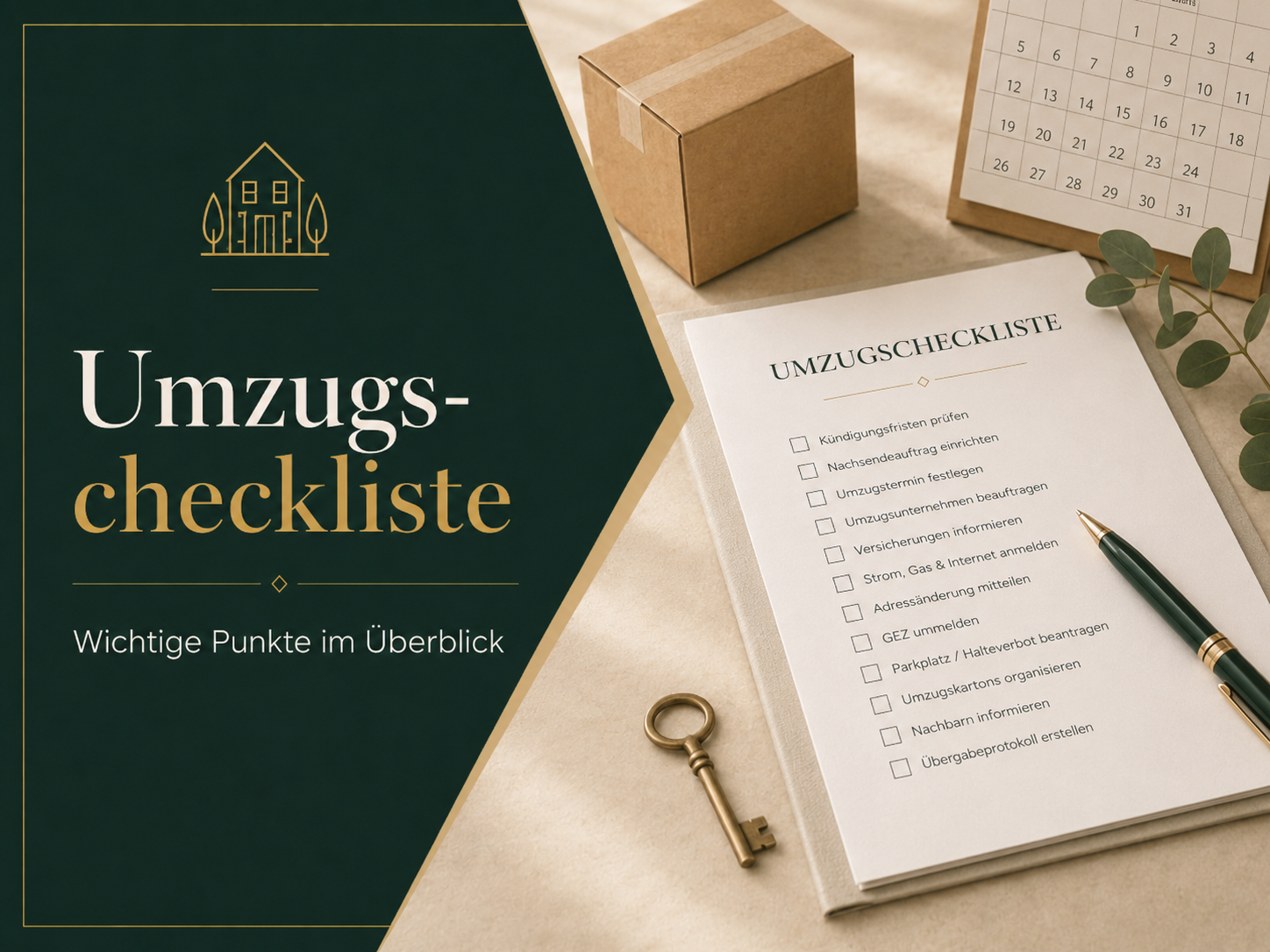 Umzugscheckliste