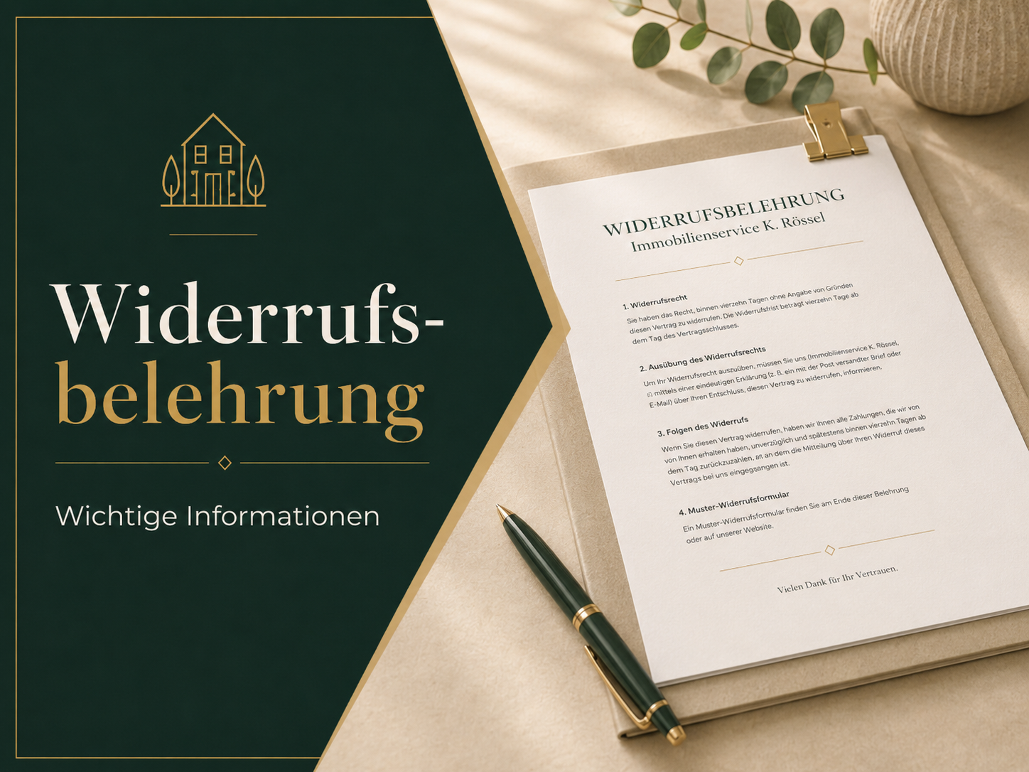 Widerrufsbelehrung