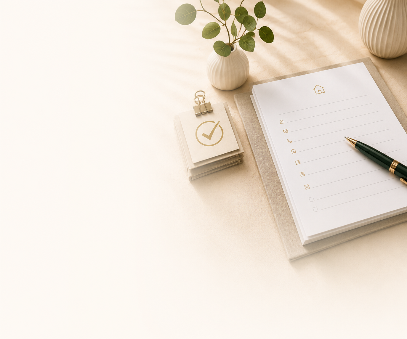 Formulare, Checklisten und Vorlagen rund um Immobilien